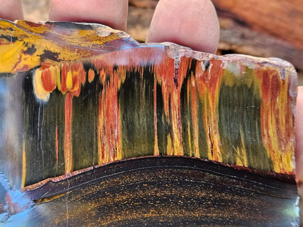 Polished Tiger Eye slab TE469