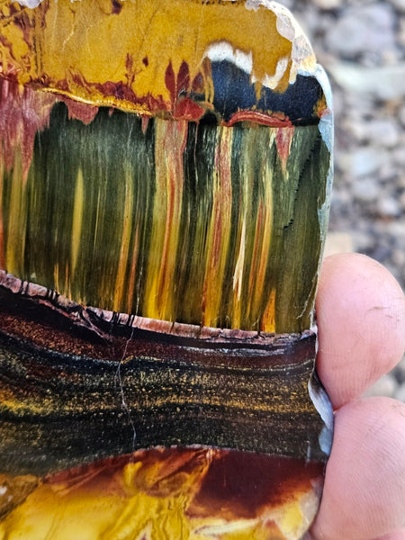 Polished Tiger Eye slab TE471