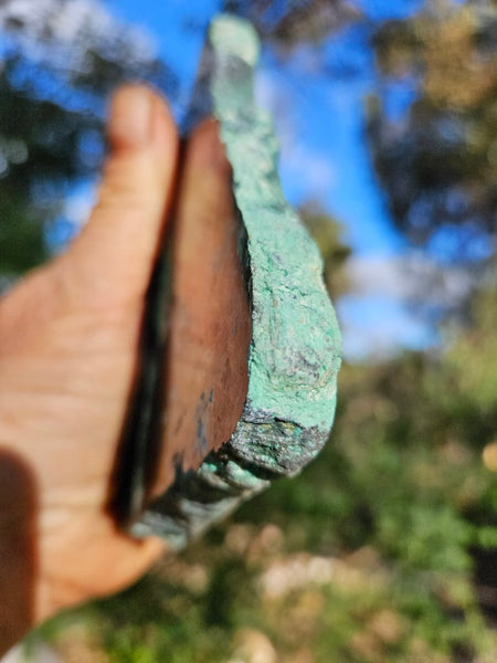 Polished De Grussa copper ore slab CO104