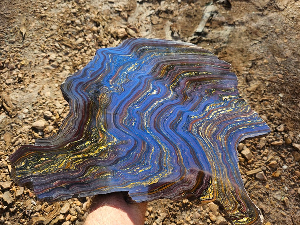 Polished Tiger Iron slab TI375