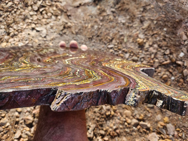Polished Tiger Iron slab TI375