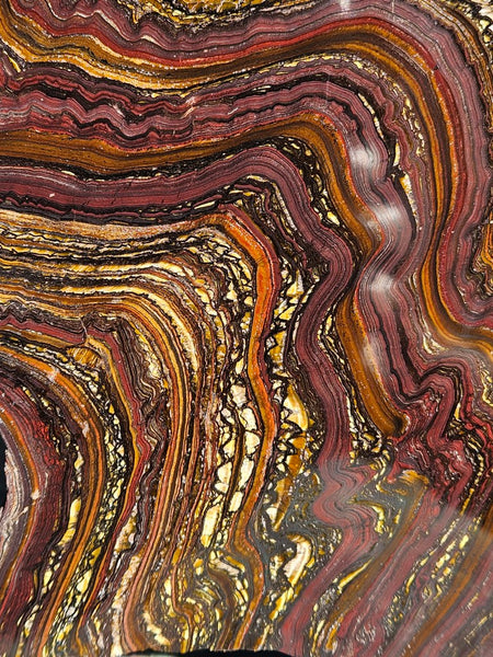 Polished Tiger Iron slab TI375