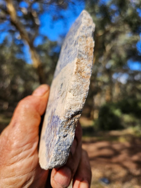 Polished Blue Lepidolite slab BL260