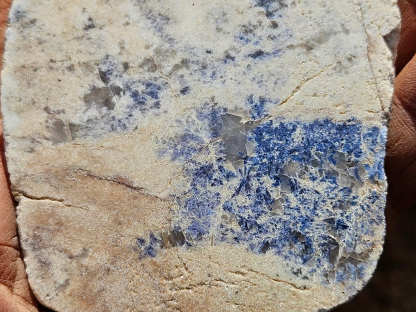 Polished Blue Lepidolite slab BL260