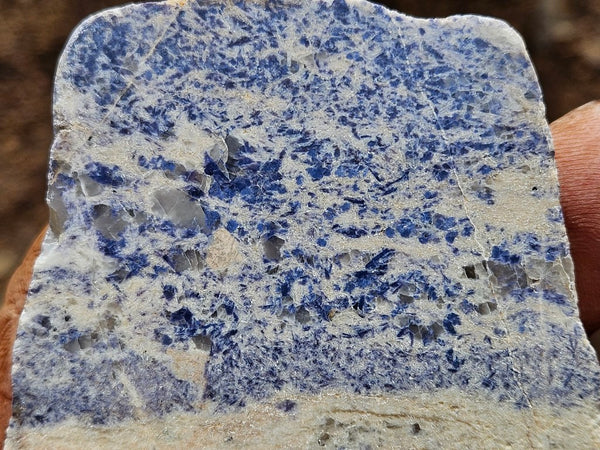 Polished Blue Lepidolite slab BL260