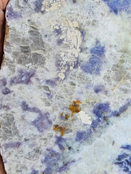 Polished Blue Lepidolite slab BL262