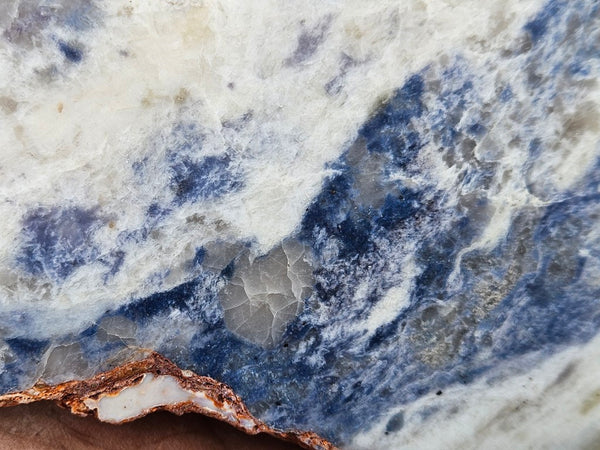 Polished Blue Lepidolite slab BL263