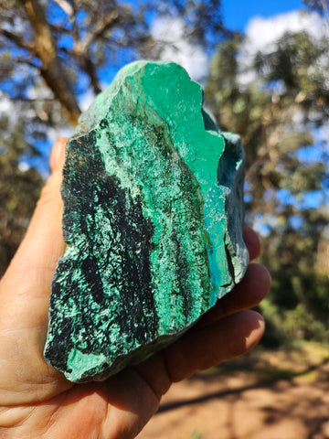 Polished De Grussa copper ore  CO105