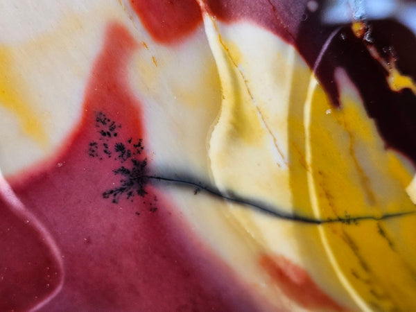 Polished  Mookaite slab MK547