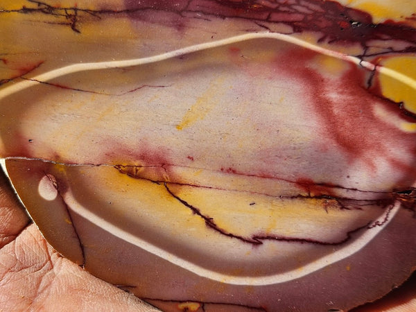 Polished  Mookaite slab MK548