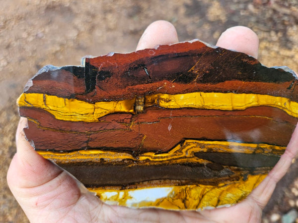 Polished Desert Sunset slab DS201