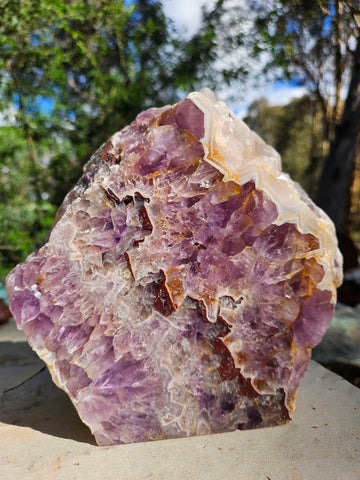 Polished  Amethyst. Rwanda AMP123