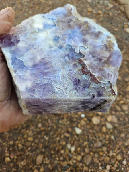 Polished  Amethyst. Rwanda AMP123