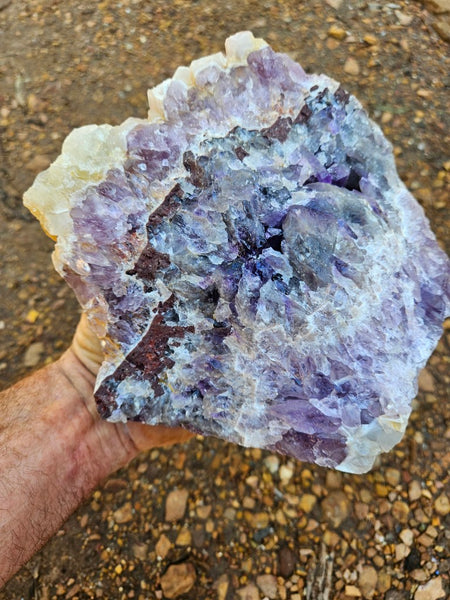 Polished  Amethyst. Rwanda AMP123