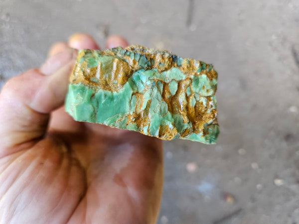 Variscite rough. VR586