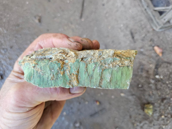 Variscite rough. VR587