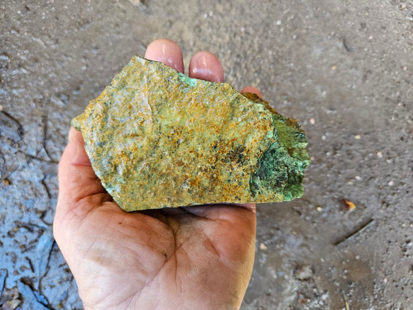 Variscite rough. VR587