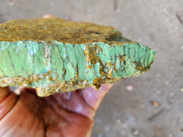 Variscite rough. VR587
