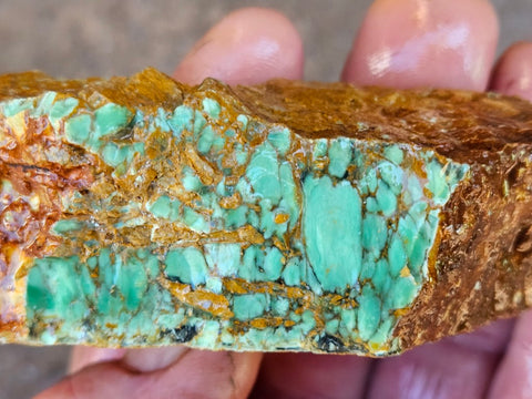 Variscite rough. VR588