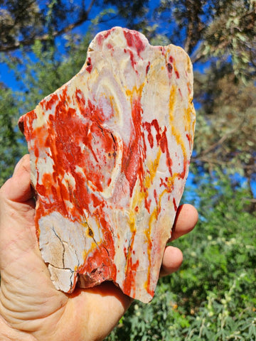 Polished Killaloe Opal slab KO124