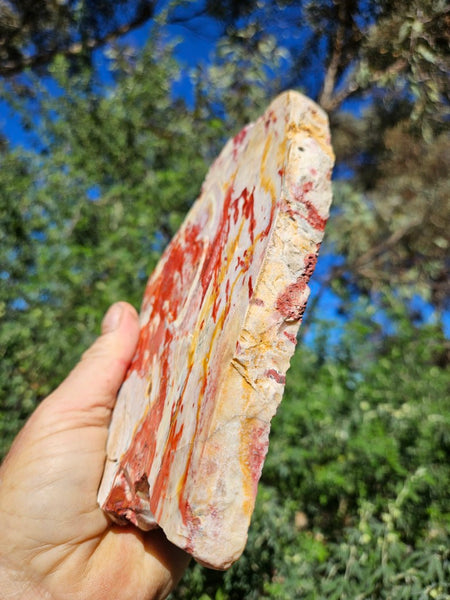 Polished Killaloe Opal slab KO124