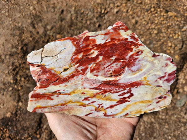 Polished Killaloe Opal slab KO124