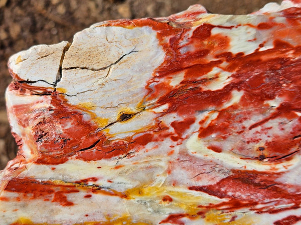 Polished Killaloe Opal slab KO124