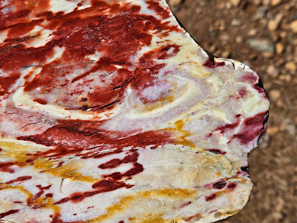 Polished Killaloe Opal slab KO124