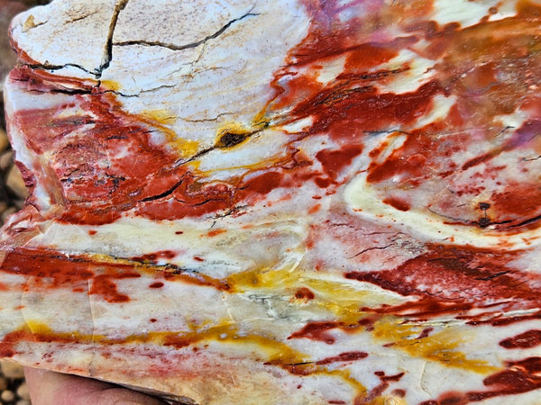 Polished Killaloe Opal slab KO124