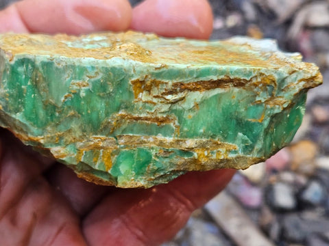 Variscite rough. VR592
