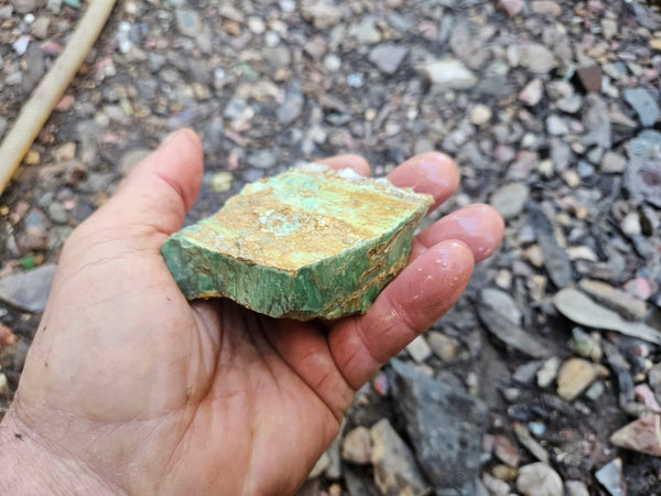 Variscite rough. VR592