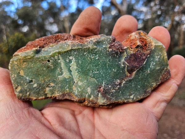 Polished  Chrysoprase  CH484