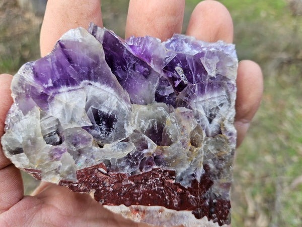 Polished  Amethyst slab. Rwanda AMP124
