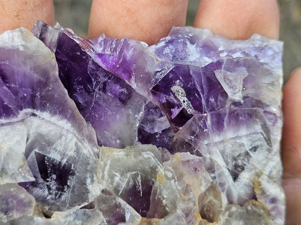 Polished  Amethyst slab. Rwanda AMP124