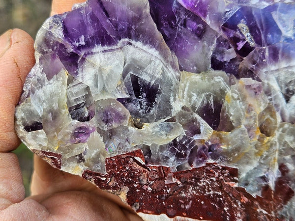 Polished  Amethyst slab. Rwanda AMP124