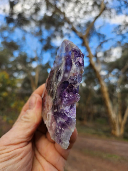 Polished  Amethyst slab. Rwanda AMP124