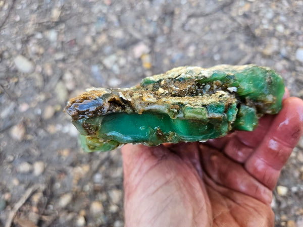 Chrysoprase rough.  CHR 207