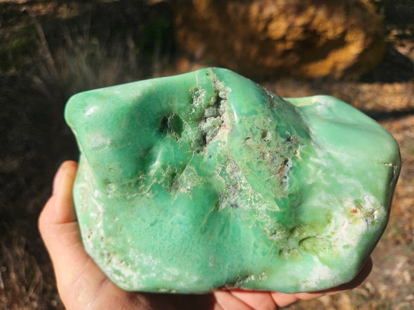 Tumble Polished Chrysoprase CHT165