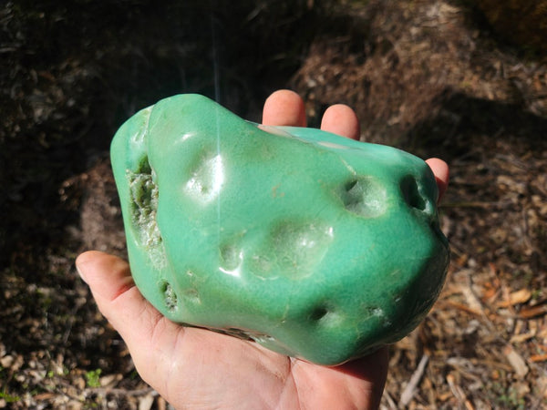 Tumble Polished Chrysoprase CHT165