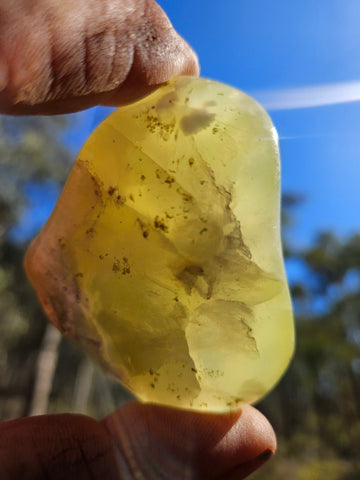 Tumble Polished Prehnite PRT117