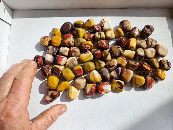 1 kg. Tumble Polished Mookaite MKT187