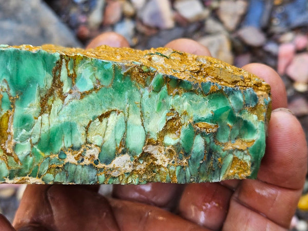 Premium Variscite rough. VRX107
