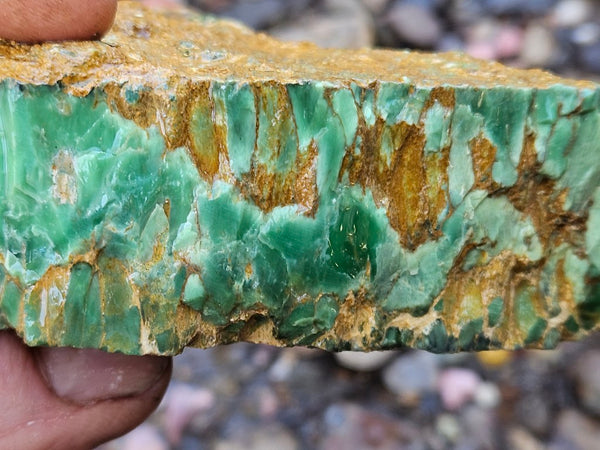 Premium Variscite rough. VRX107