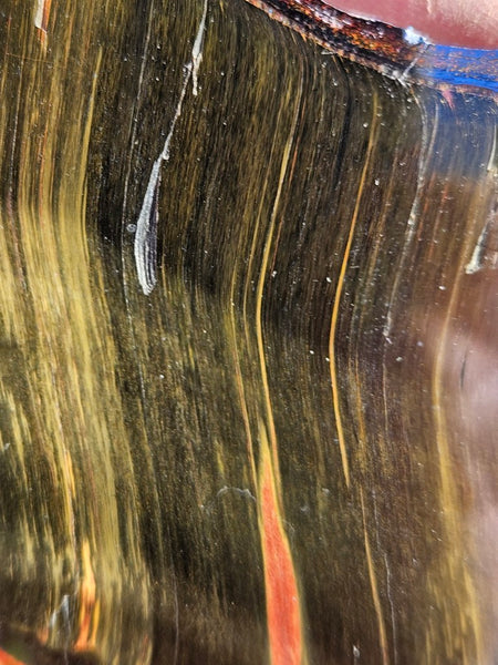 Polished Tiger Eye slab TE476