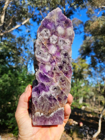 Polished  Amethyst. Rwanda AMP125