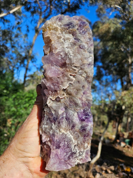 Polished  Amethyst. Rwanda AMP125