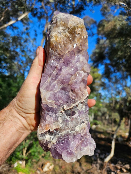 Polished  Amethyst. Rwanda AMP125