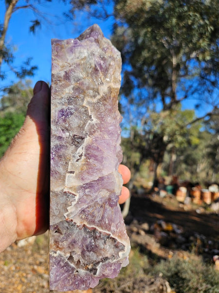 Polished  Amethyst. Rwanda AMP125