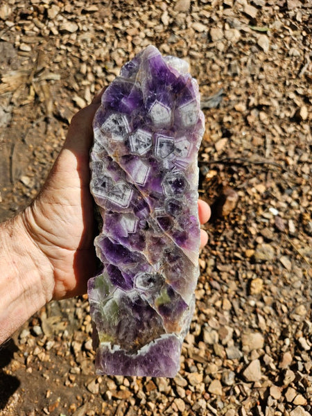 Polished  Amethyst. Rwanda AMP125