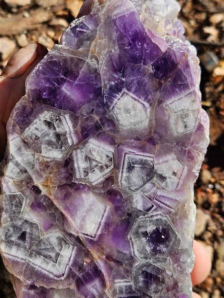 Polished  Amethyst. Rwanda AMP125